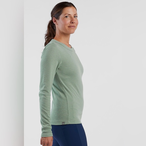 *NWT* Title Nine Pink/Purple Headlands Ribbed Long Sleeve Tee, Size Medium - Picture 5 of 12